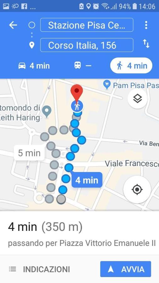 "La Maison Del Corso" Hospitality 比萨 外观 照片